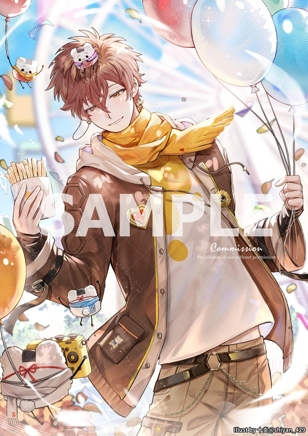 克克米伊(Cakano) 情人節賀圖 / 粉絲委託