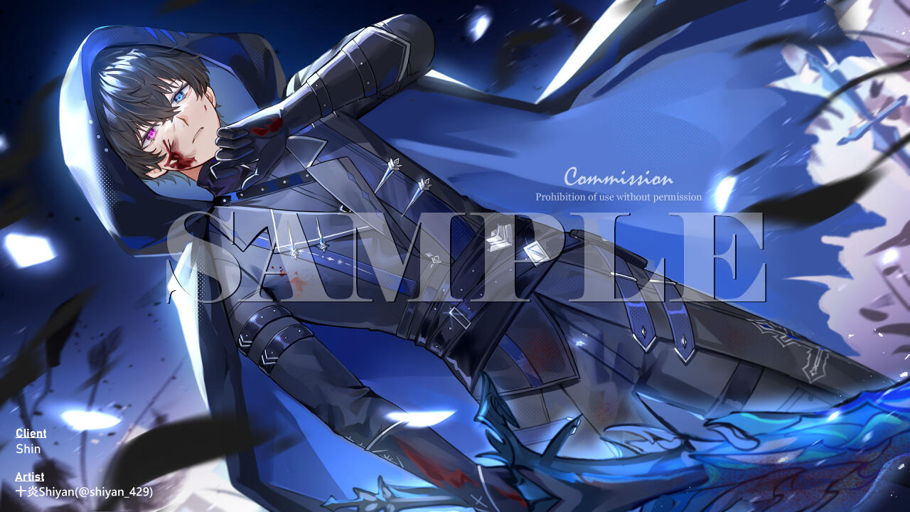 Shin OC illustration / personal cms