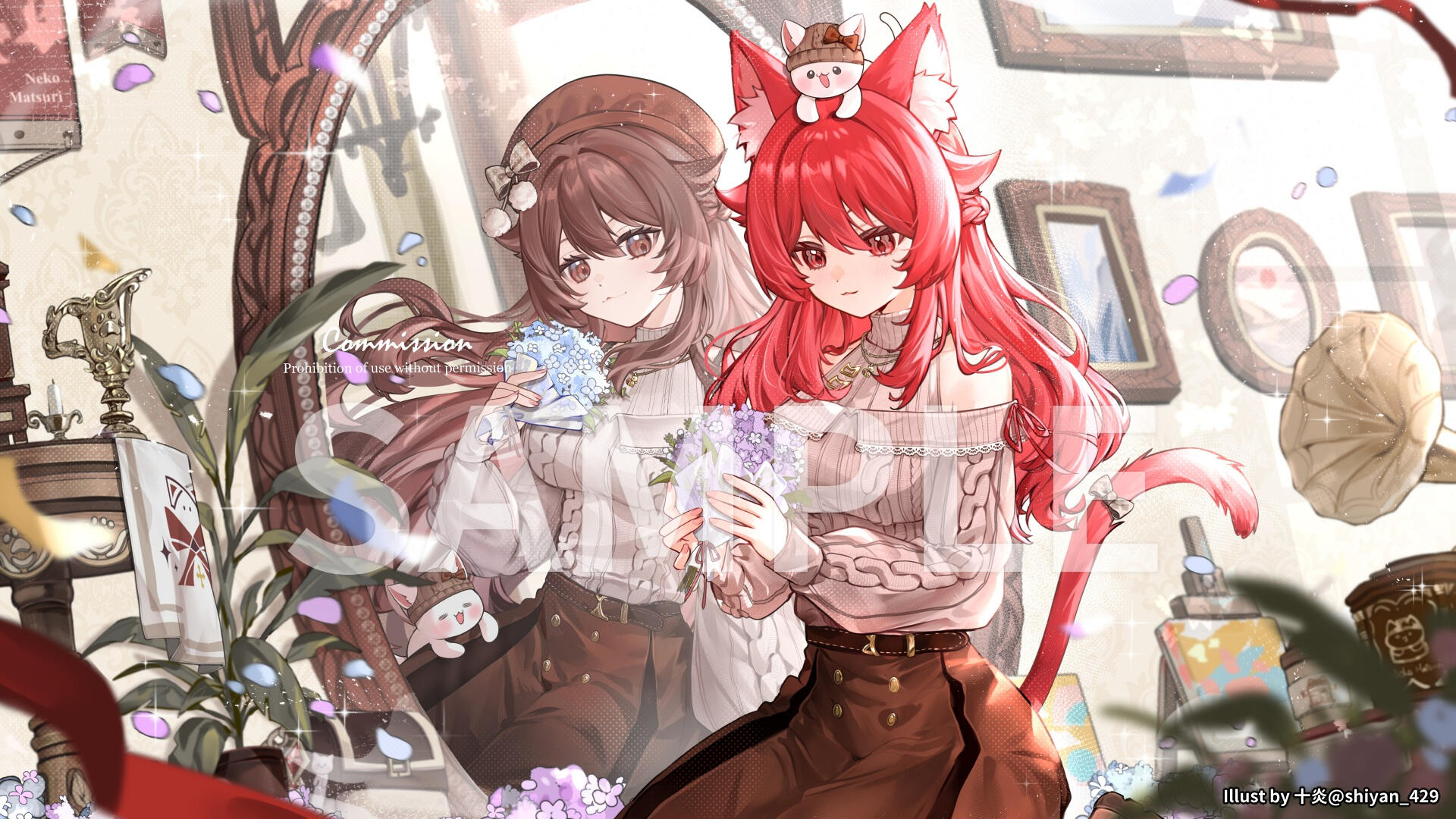 貓祭 Neko Matsuri 五周年動態插畫