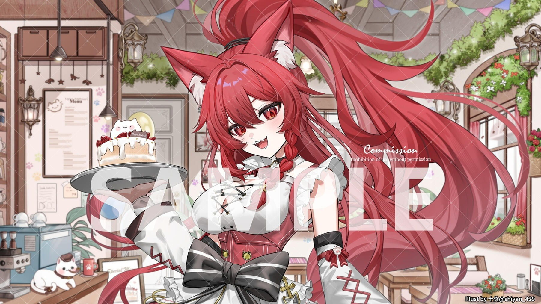 貓祭 Neko Matsuri 2026生日主視覺圖 立繪+背景